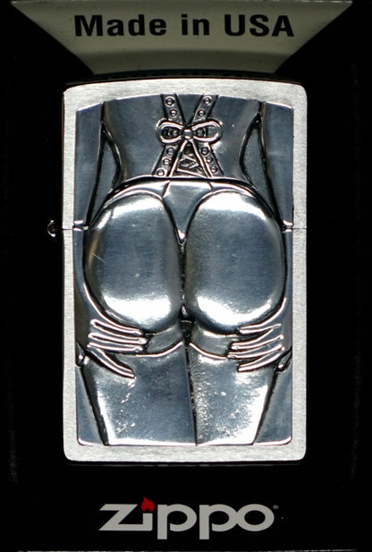 Benzininis žiebtuvėlis Zippo STOCKING GIRL TRICK 1300116, vėjui atsparus