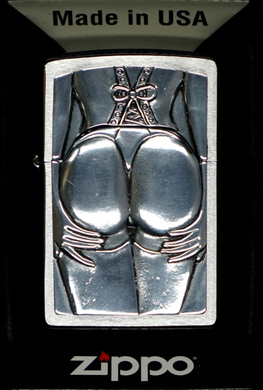Benzininis žiebtuvėlis Zippo STOCKING GIRL TRICK 1300116, vėjui atsparus