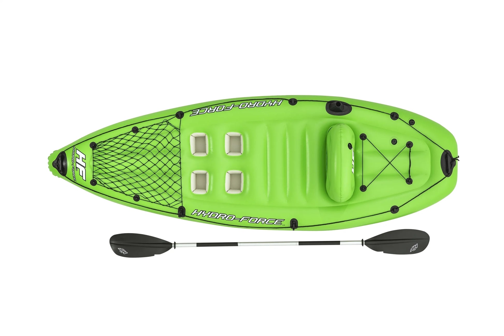 Bestway Hydro-Force Koracle pripučiamas vienvietis kajakas su irklais ir pompa