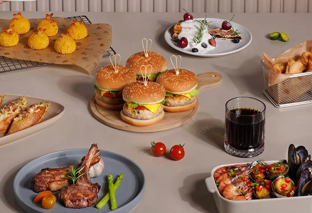 Bezialiejė gruzdintuvė JIMMY AF3 Easy Fry daugiafunkcė 4L