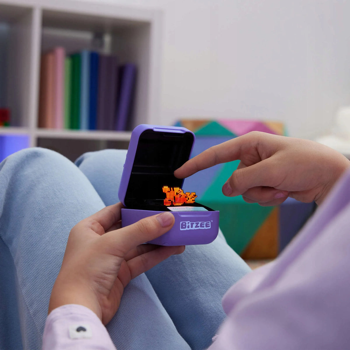 BITZEE interaktyvus skaitmeninis augintinis, violetinis, 15 viename