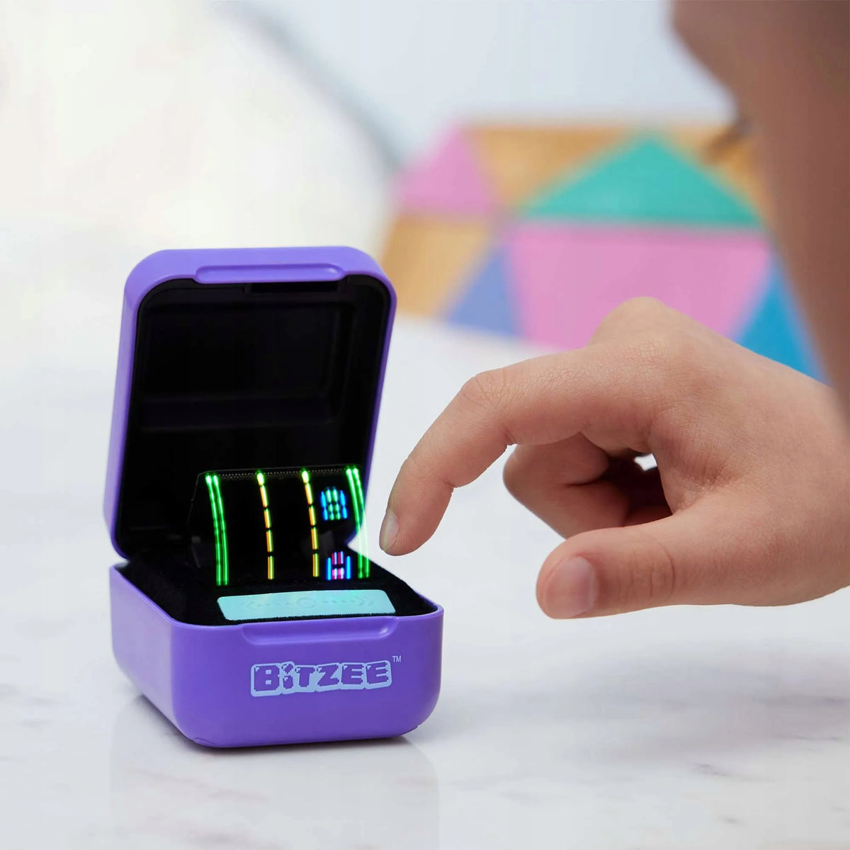 BITZEE interaktyvus skaitmeninis augintinis, violetinis, 15 viename