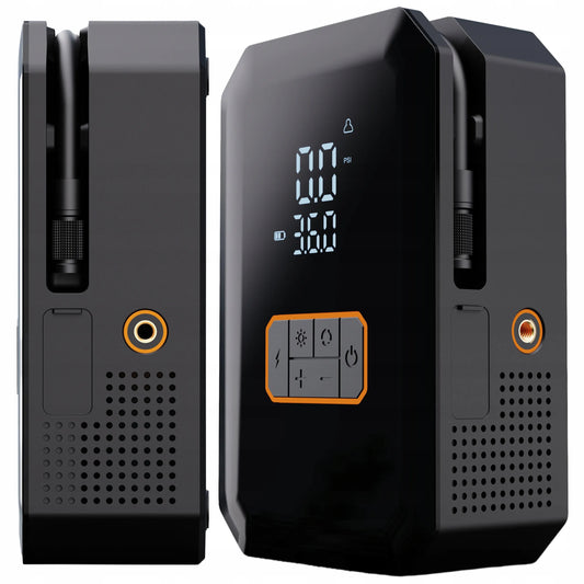 BLOW 12V automobilinis kompresorius su 700A 16000 mAh „Jump Starter“ funkcija, 10,3 bar