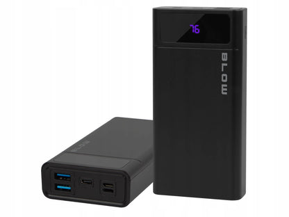 BLOW 20000 mAh 22,5W „Powerbank“ su „Quick Charge“ ir „Power Delivery“ technologija