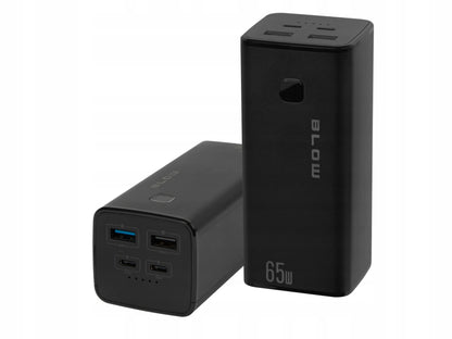 BLOW 20000 mAh 65W QC3.0 PD USB-C Powerbankas nešiojamiems kompiuteriams