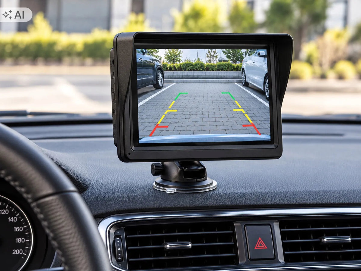 BLOW belaidė automobilinė multimedijos stotelė su CarPlay, Wi-Fi, 7 colių ekranu, Bluetooth ir galinio vaizdo kamera