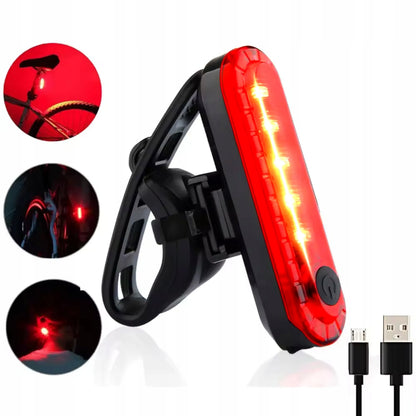 BLOW dviračio žibintų komplektas 1000 lm, metalinis, USB, Powerbank 4800 mAh, priekis + galas