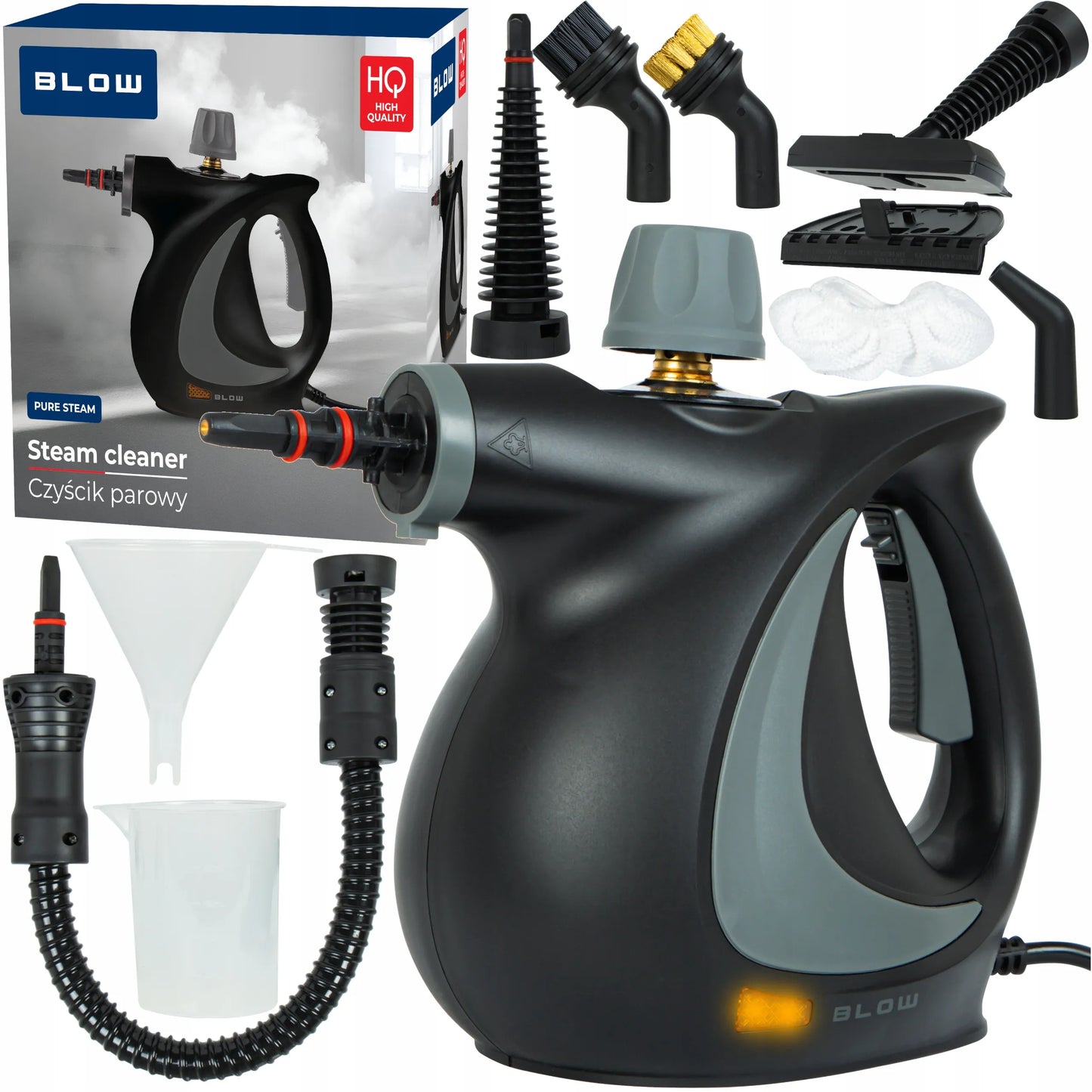 BLOW garinis valytuvas, slėginis valymo įrenginys langams, apmušalams ir siūlėms, 3 m