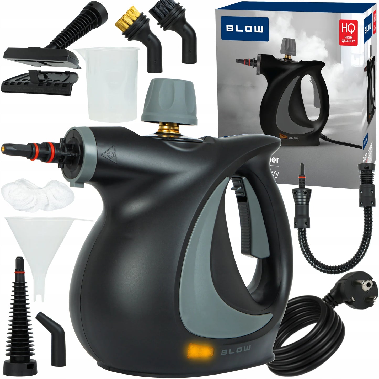 BLOW garinis valytuvas, slėginis valymo įrenginys langams, apmušalams ir siūlėms, 3 m