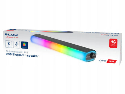 BLOW MS-33 žaidimų garso kolonėlė - RGB LED kompiuterio garso sistema, USB, 14W