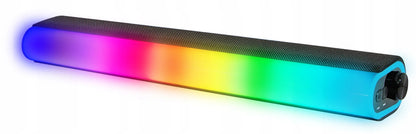 BLOW MS-33 žaidimų garso kolonėlė - RGB LED kompiuterio garso sistema, USB, 14W