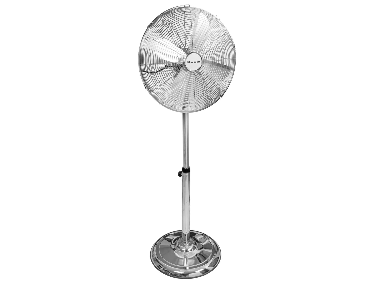 BLOW pastatomas ventiliatorius, 4 mentės, 60 W, 125 cm aukščio, tylus, galingas, metalinis