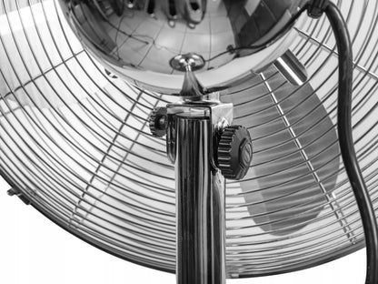 BLOW pastatomas ventiliatorius, 4 mentės, 60 W, 125 cm aukščio, tylus, galingas, metalinis