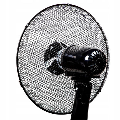 BLOW stovimas ventiliatorius, tylus, galingas, grindinis, 3 režimai, vidaus naudojimui, 60W, su nuotolinio valdymo pulteliu