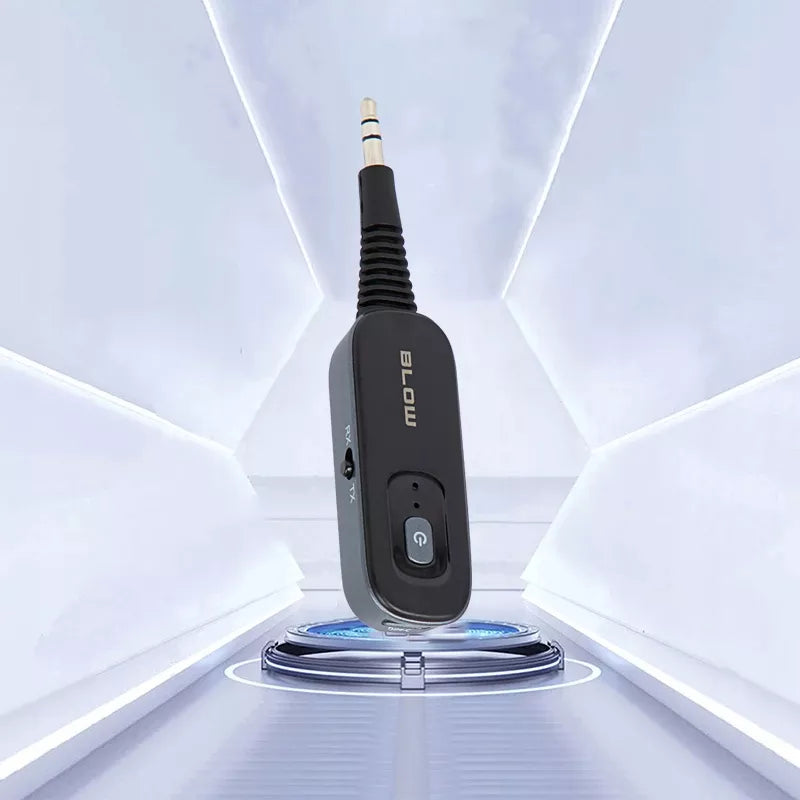 „Bluetooth 2-in-1“ siųstuvas ir imtuvas su 3,5 mm AUX jungtimi ir USB-C