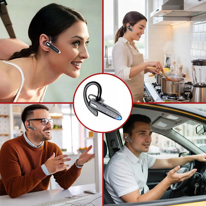 BLUETOOTH 5.1 ausinė Alogy belaidė laisvų rankų įranga 12h pokalbių