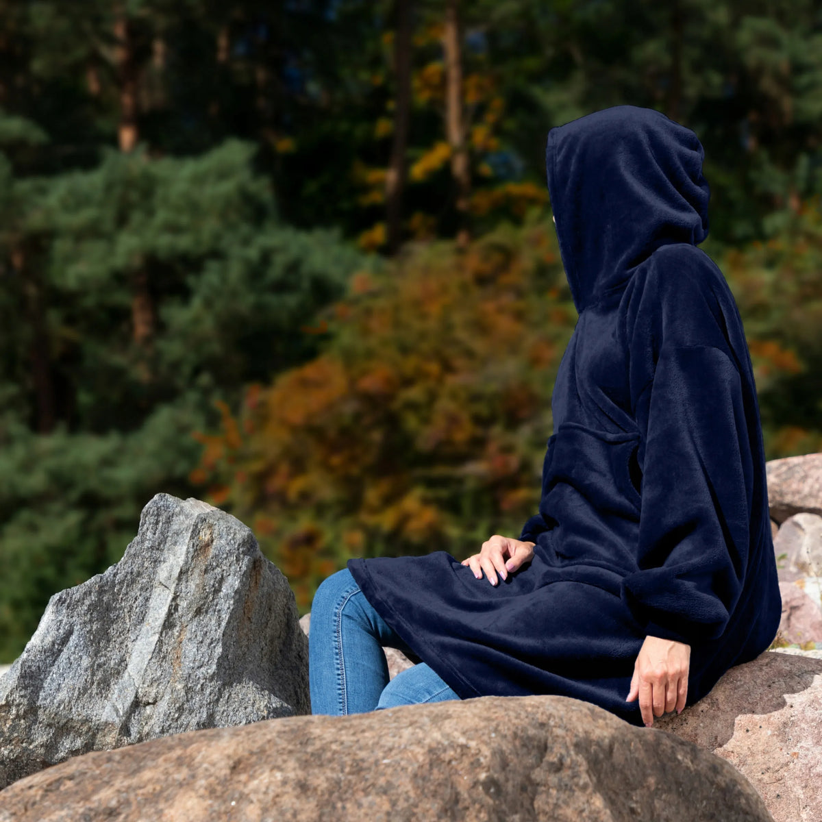 Bluzair pledinis džemperis „Lenkų pūkuotukas“ su pagalve