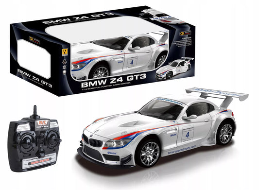 BMW Z4 1:14 baltas nuotoliniu būdu valdomas automobilis
