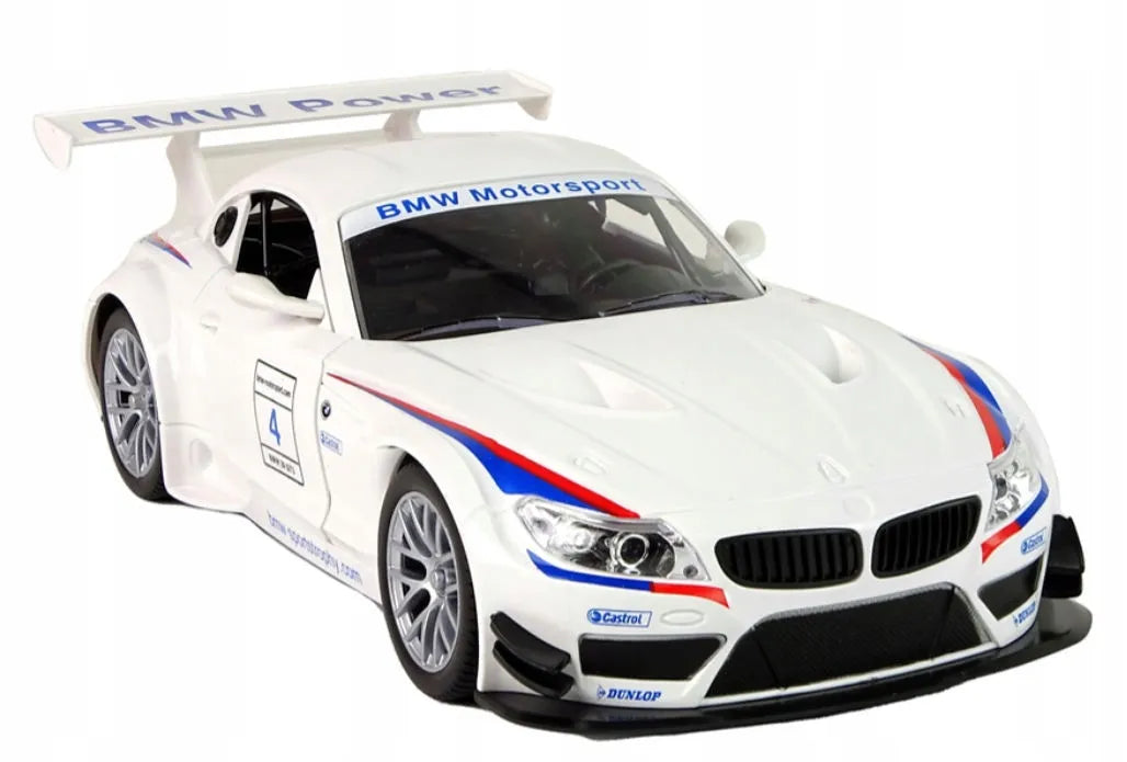 BMW Z4 1:14 baltas nuotoliniu būdu valdomas automobilis
