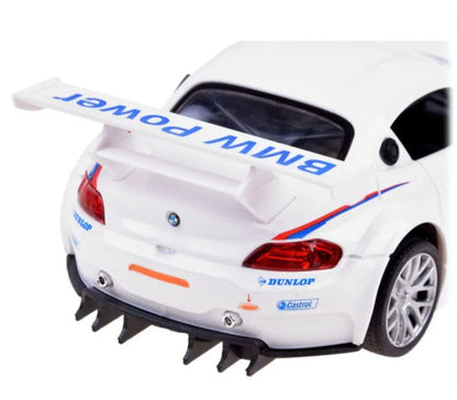 BMW Z4 1:14 baltas nuotoliniu būdu valdomas automobilis