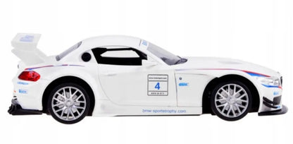 BMW Z4 1:14 baltas nuotoliniu būdu valdomas automobilis