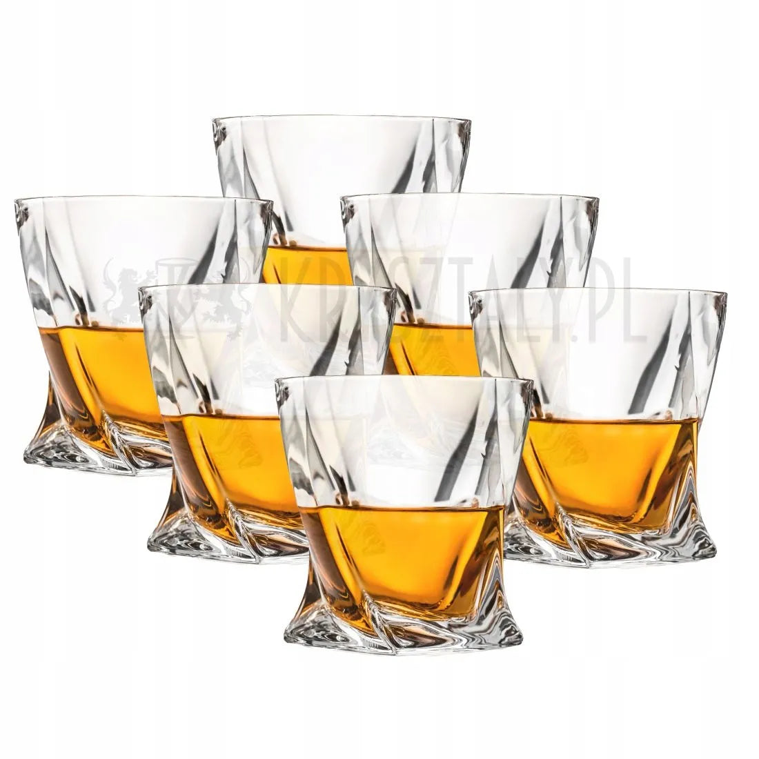 „Bohemia“ viskio taurės, 340 ml, 6 vnt. – originalios, dovanų idėja
