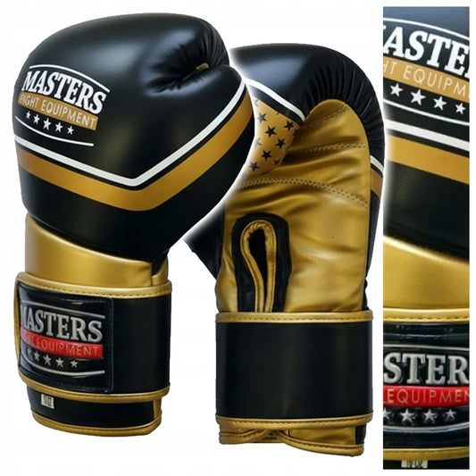 Boksinės pirštinės kikboksui, sparingui ir treniruotėms „Masters RPU-10“, 12 oz