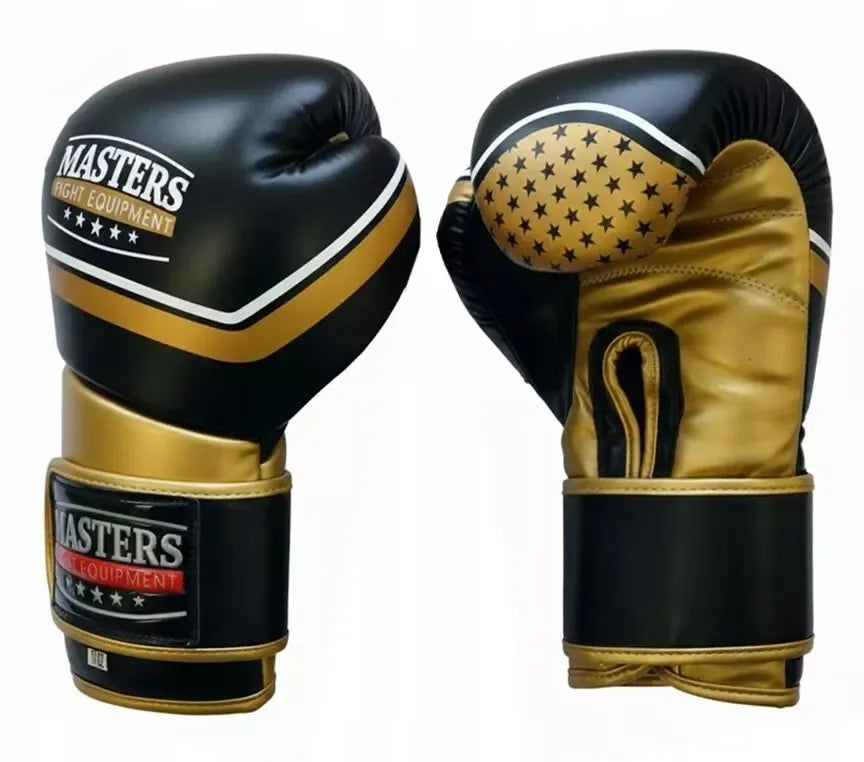 Boksinės pirštinės kikboksui, sparingui ir treniruotėms „Masters RPU-10“, 12 oz
