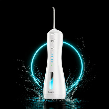Boste M1 belaidis burnos irigatorius dantims, 6 režimai, 4 antgaliai, galingas