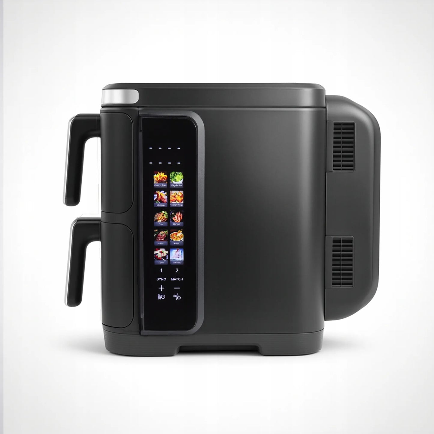 BOSTE oro gruzdintuvė AIRFRYER 11L 2800W galinga 10 programų didelė