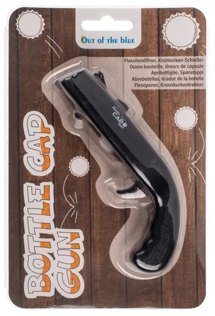BOTTLE CAP GUN – šaudantis butelių atidarytuvas