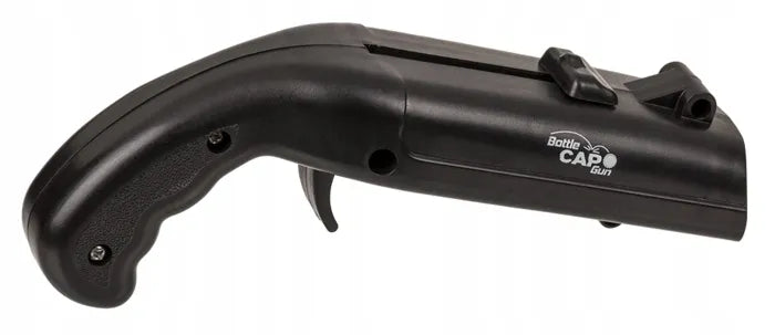 BOTTLE CAP GUN – šaudantis butelių atidarytuvas