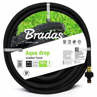 BRADAS drėkinamoji žarna AQUA-DROP 1/2" - 30m