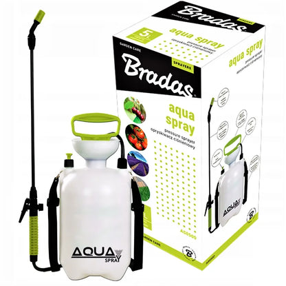 BRADAS rankinis 5 l talpos slėginis sodo purkštuvas