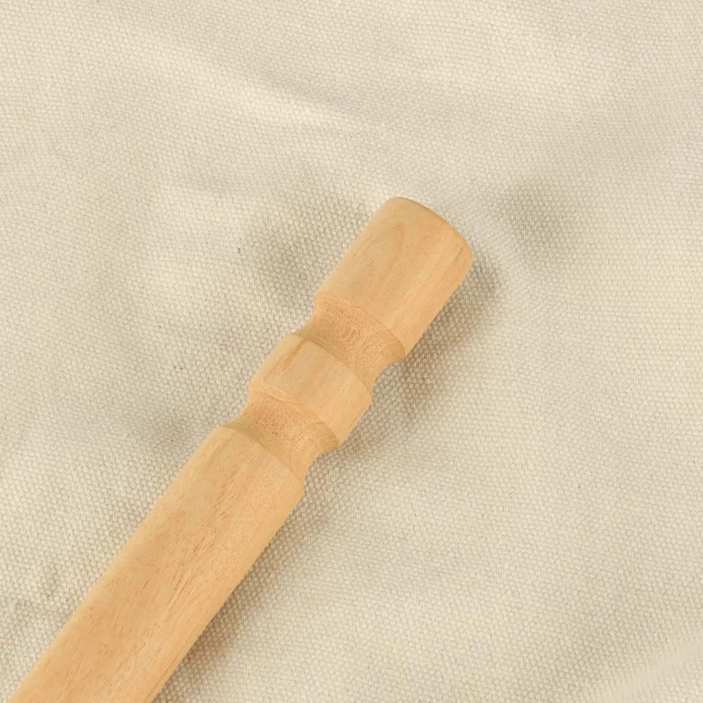 Braziliško stiliaus kėdė su kojų atrama, kabančiais gultais ir sūpynėmis, 130 cm, smėlio spalvos