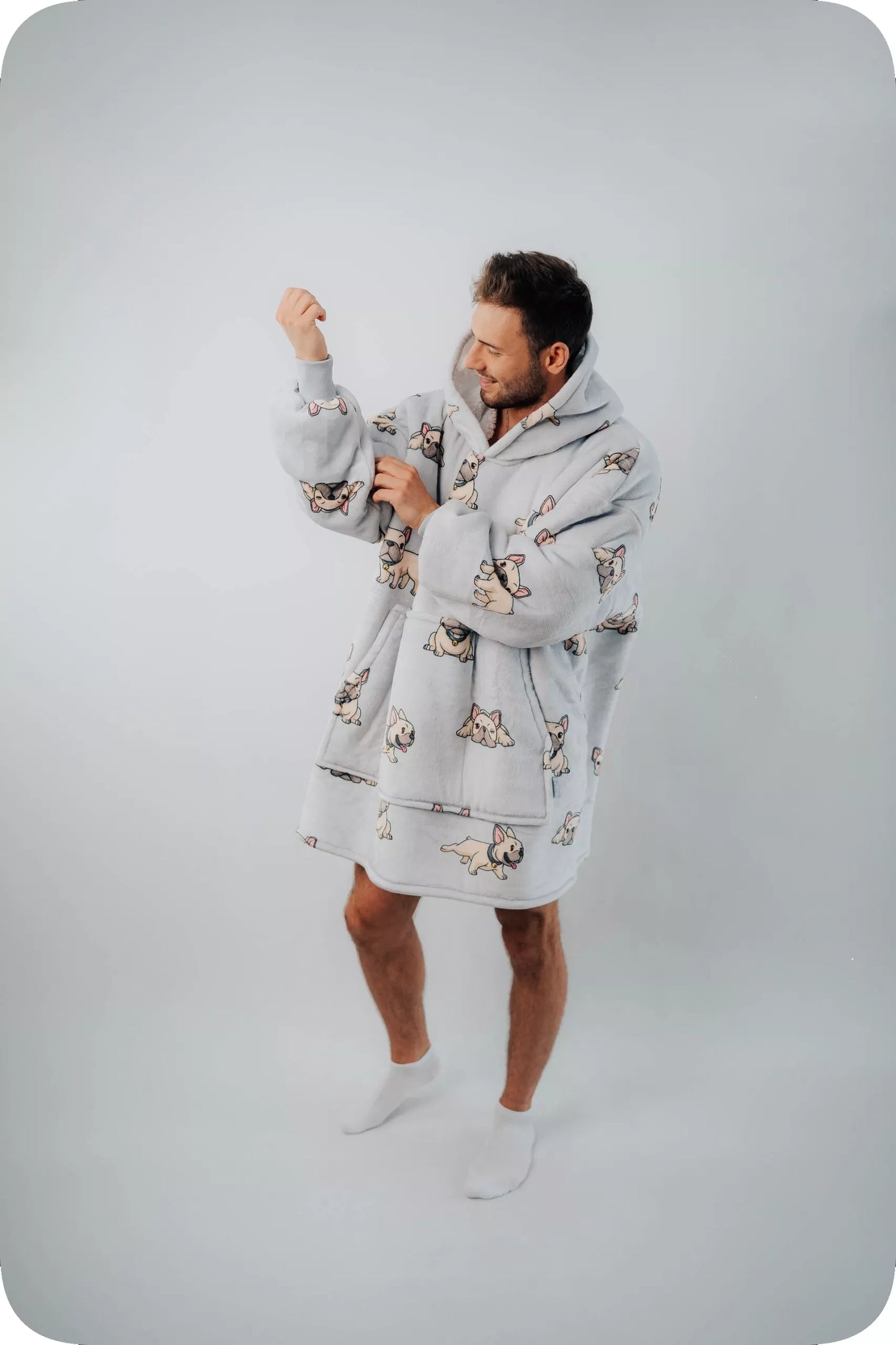 Bulldog – storalapis purusis šerpa oversize
