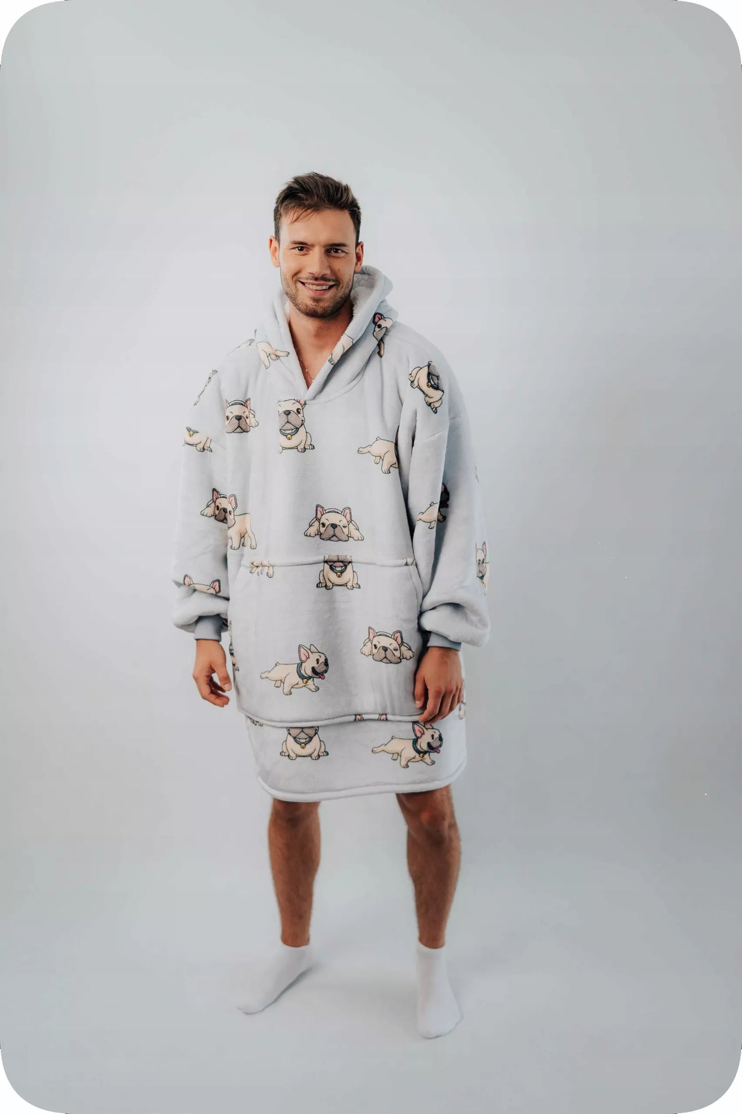 Bulldog – storalapis purusis šerpa oversize