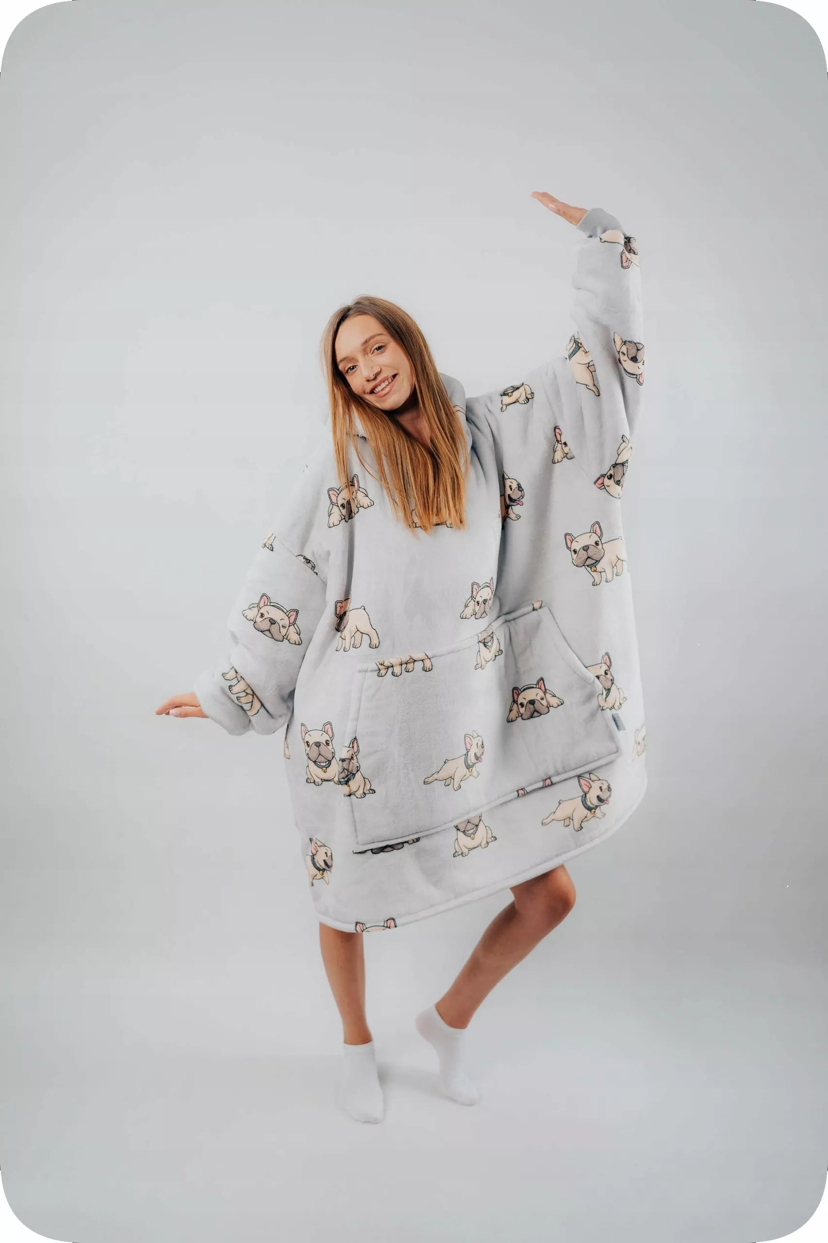 Bulldog – storalapis purusis šerpa oversize