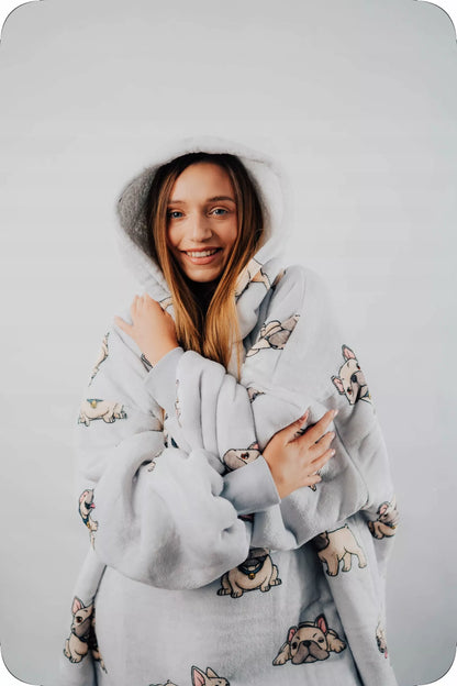 Bulldog – storalapis purusis šerpa oversize
