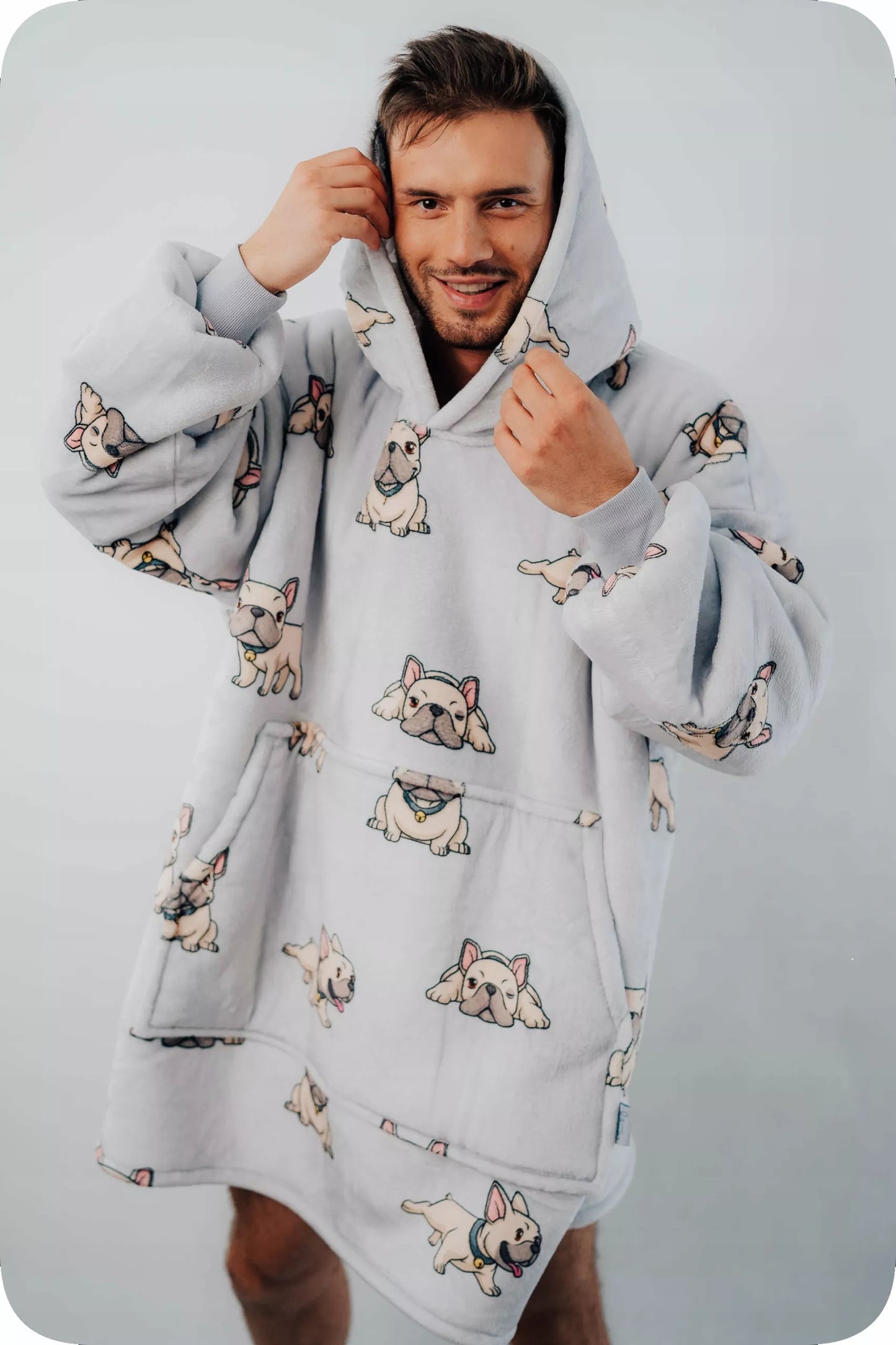 Bulldog – storalapis purusis šerpa oversize