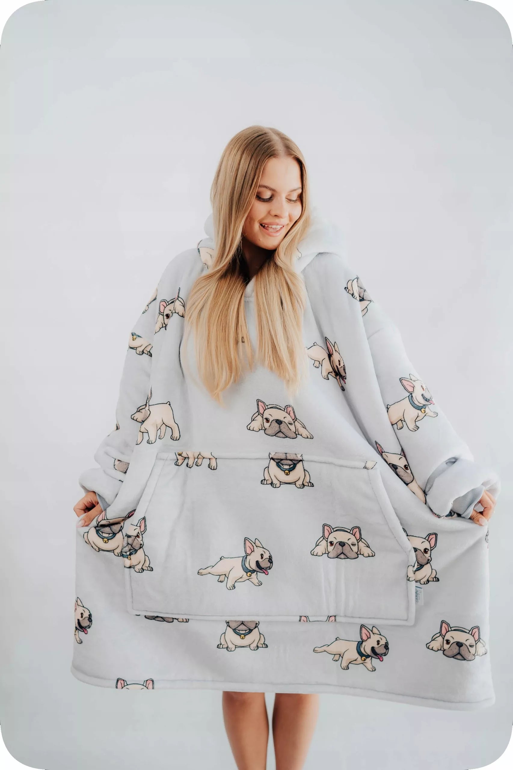 Bulldog – storalapis purusis šerpa oversize