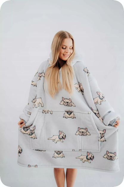 Bulldog – storalapis purusis šerpa oversize