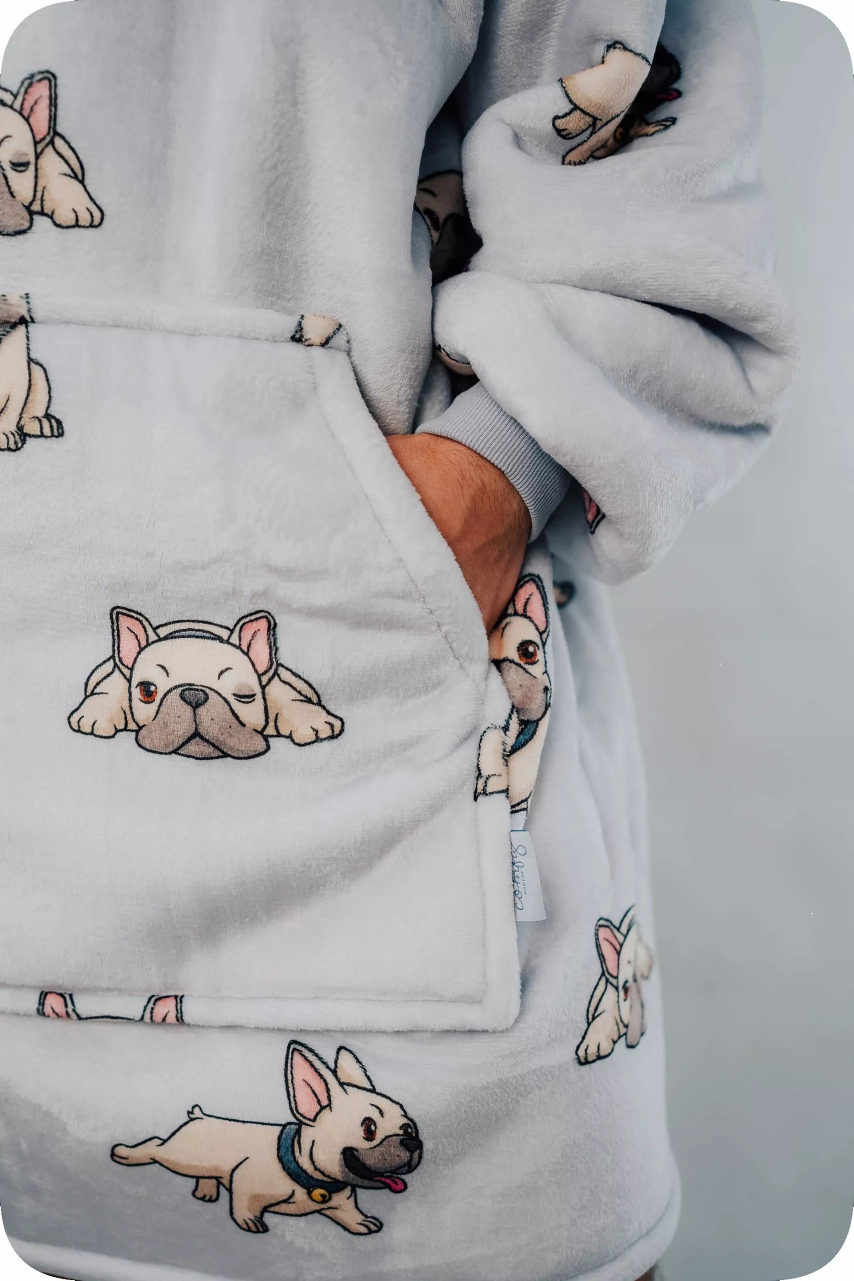 Bulldog – storalapis purusis šerpa oversize