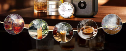 AUTOMATINIS KOKTEILIŲ RŪKYMO RINKINYS BARUI SMART SMOKER DOVANŲ