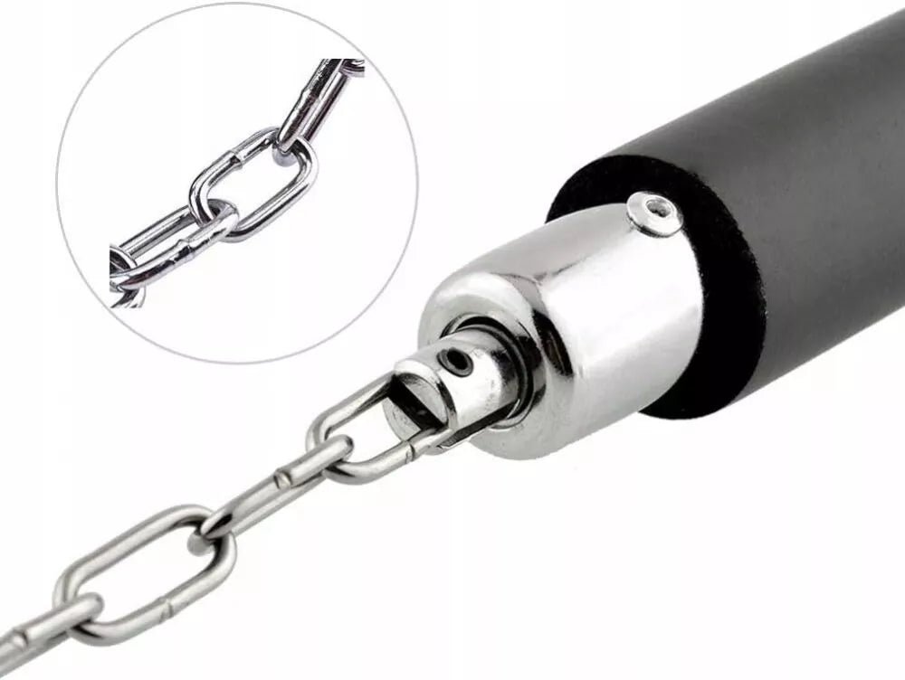 Putplasčio treniruočių nunchaku Auksinis Drakonas