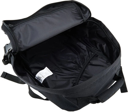 CabinZero Classic 28 l kuprinė, tinkama Wizzair rankiniam bagažui, juoda