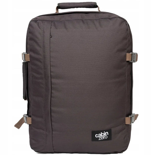 CabinZero Classic 44 l rankinio bagažo kuprinė, black sand