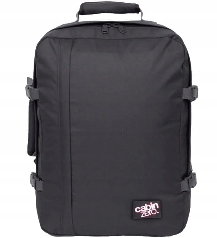CabinZero Classic 44 l rankinio bagažo kuprinė, black sand