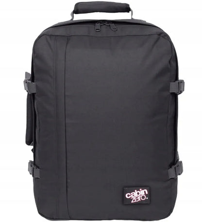 CabinZero Classic 44 l rankinio bagažo kuprinė, black sand