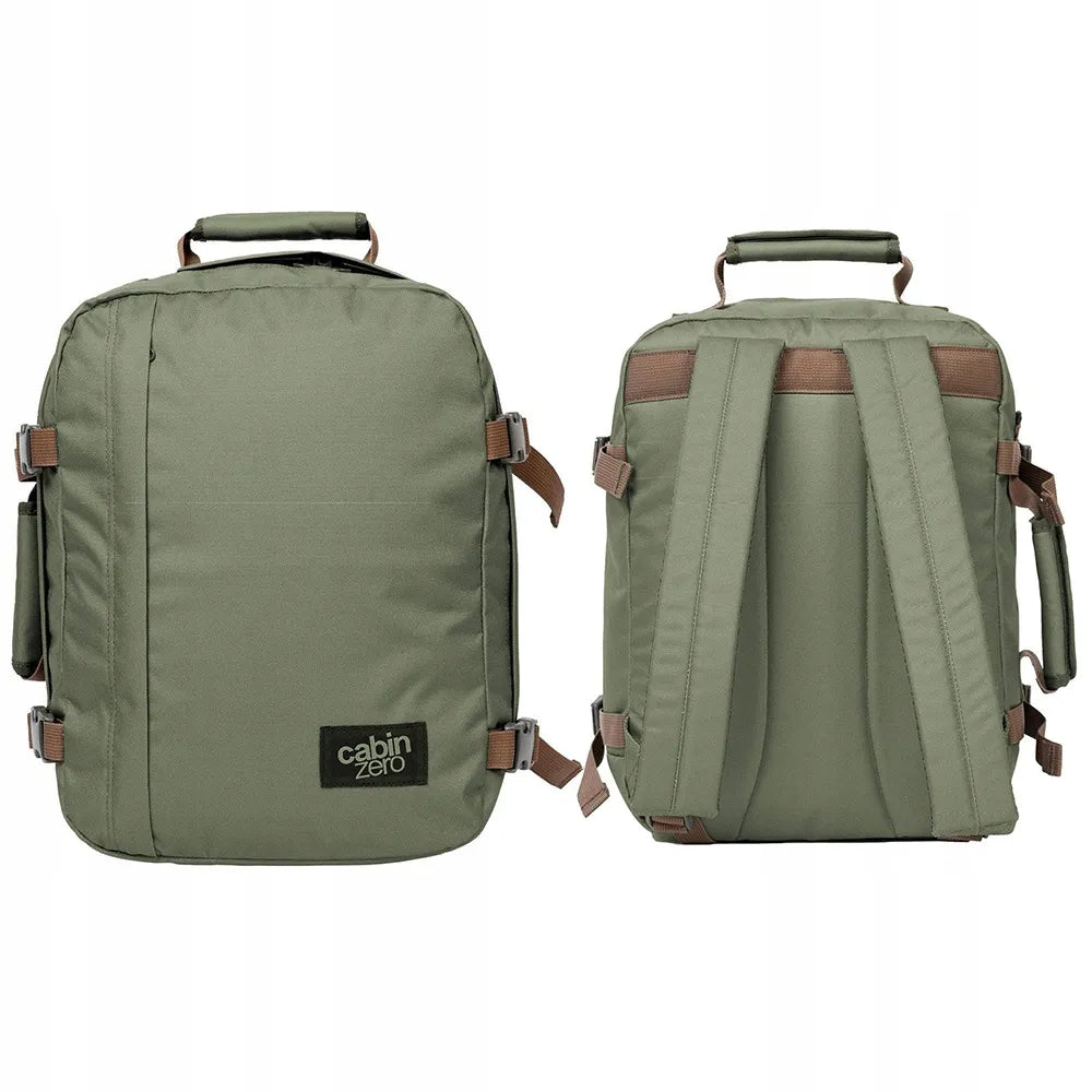 „CabinZero Classic“ kuprinė, 28 l, 40 × 30 × 20 cm, Georgian Khaki